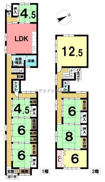 物件番号/2-069　所在地/出雲市平田町1319-5、1886-8