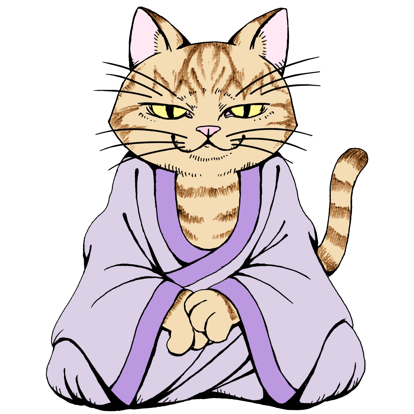 ねこ羅漢（茶トラ）